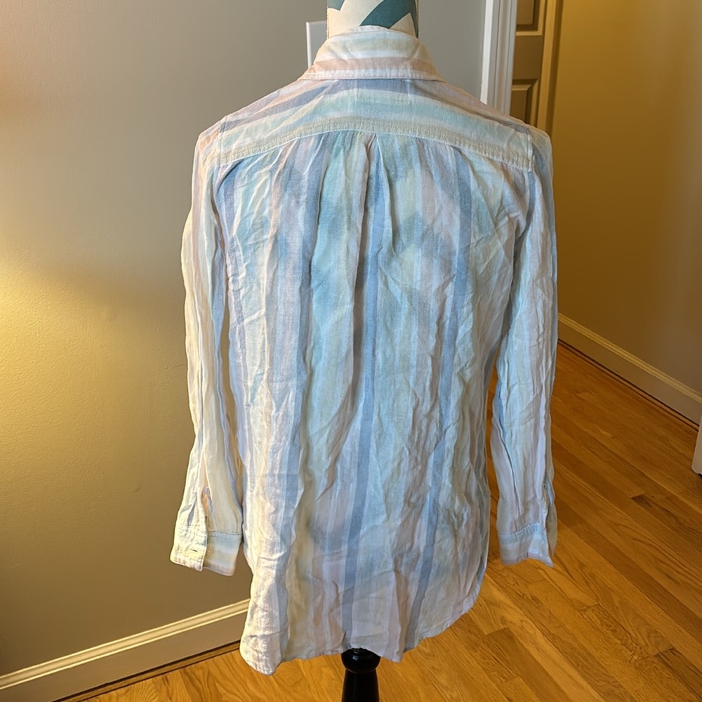 Rails Rainbow Striped Button-Down - image 6